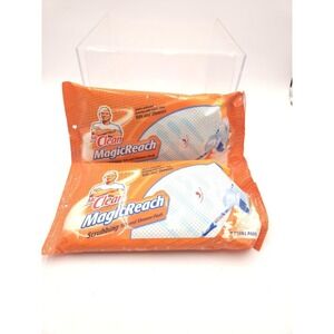 Lot Of 2 Mr. Clean Magic Reach Scrubbing Tub & Shower Refills 16 Pads Total 2004